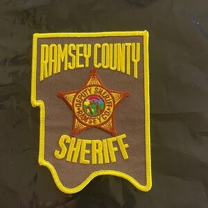 Ramsey County Sheriff Patch - Brown and Yellow